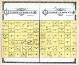 Township 18 N Range 25 E, Township 18 N Range 26 E, Grant County 1917 Published by Geo. A. Ogle & Co